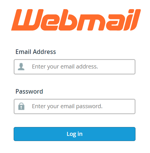 webmail - login