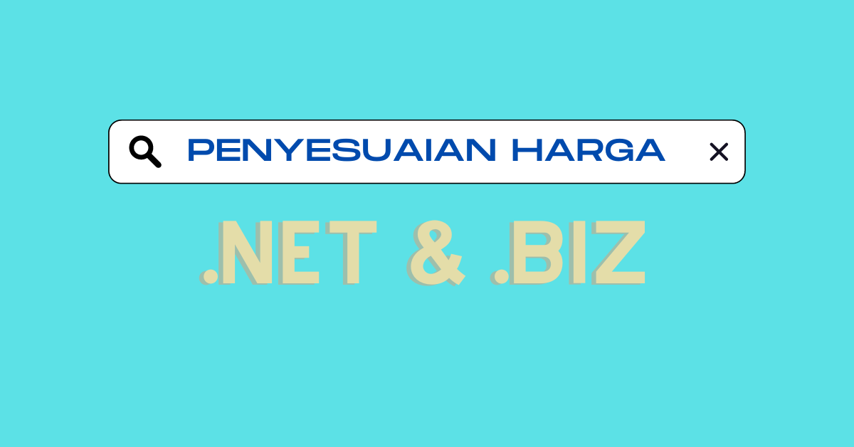 Penyesuaian Harga Domain [dot] Net Per 1 Mei 2017